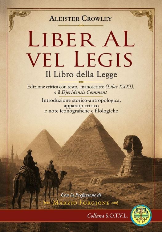 Produktbild: Liber AL vel Legis. Il Libro della Legge. Edizione critica con testo, manoscritto (Liber XXXI), e il Djeridensis Comment