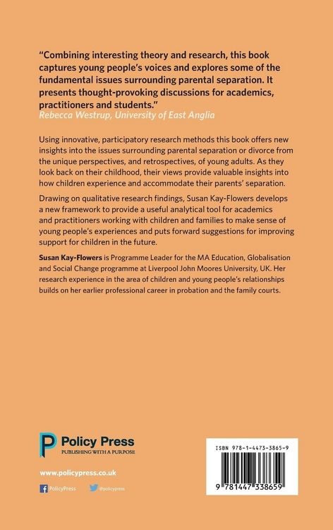 Produktbild: Childhood experiences of separation and divorce