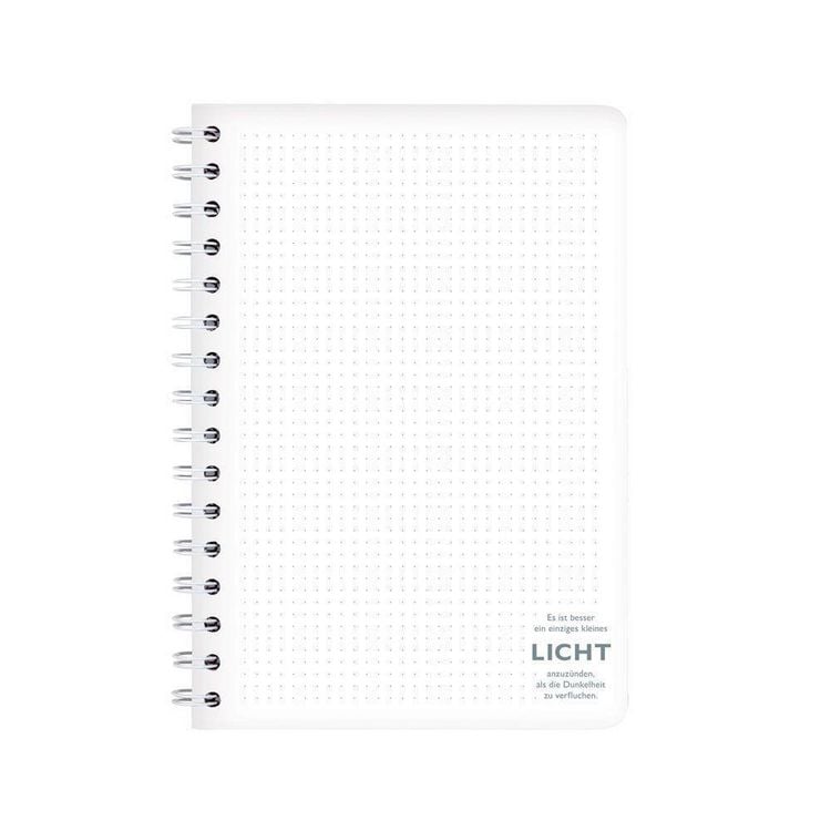 Produktbild: Ringbuch A5 Konfuzius Licht