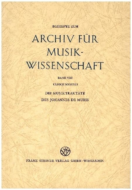 Produktbild: Die Musiktraktate des Johannes de Muris