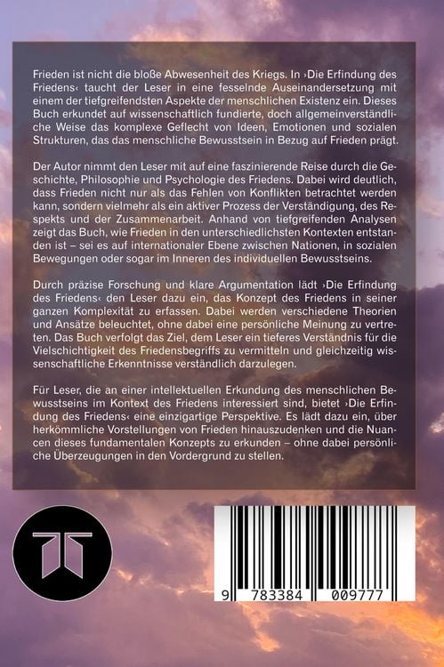 Produktbild: Die Erfindung des Friedens