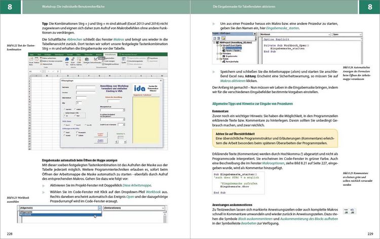 Produktbild: VBA mit Excel - Der leichte Einstieg: Vom ersten Makro zur eigenen Eingabemaske - F&uuml;r Excel 2010 bis 2021, 365
