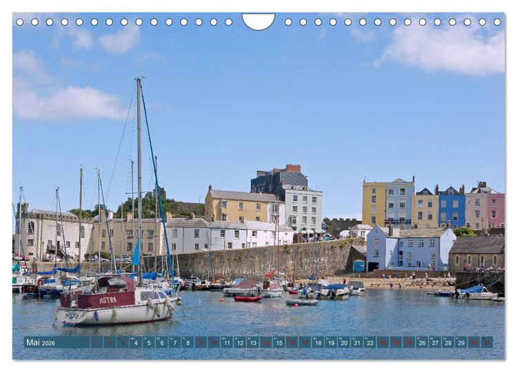 Produktbild: Herbe Sch&ouml;nheit Wales (Wandkalender 2026 DIN A4 quer), CALVENDO Monatskalender