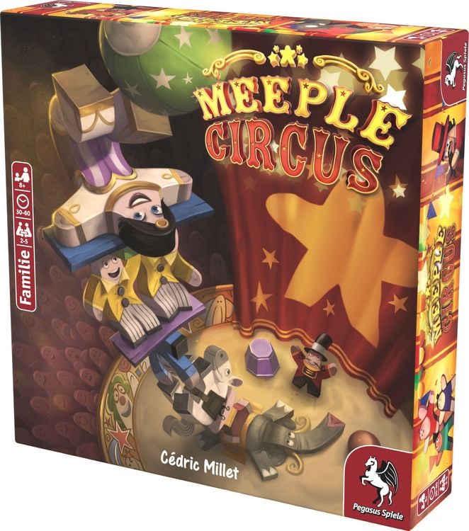 Produktbild: Meeple Circus (deutsche Ausgabe)