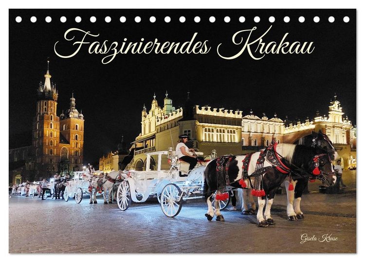 Produktbild: Faszinierendes Krakau (Tischkalender 2026 DIN A5 quer), CALVENDO Monatskalender