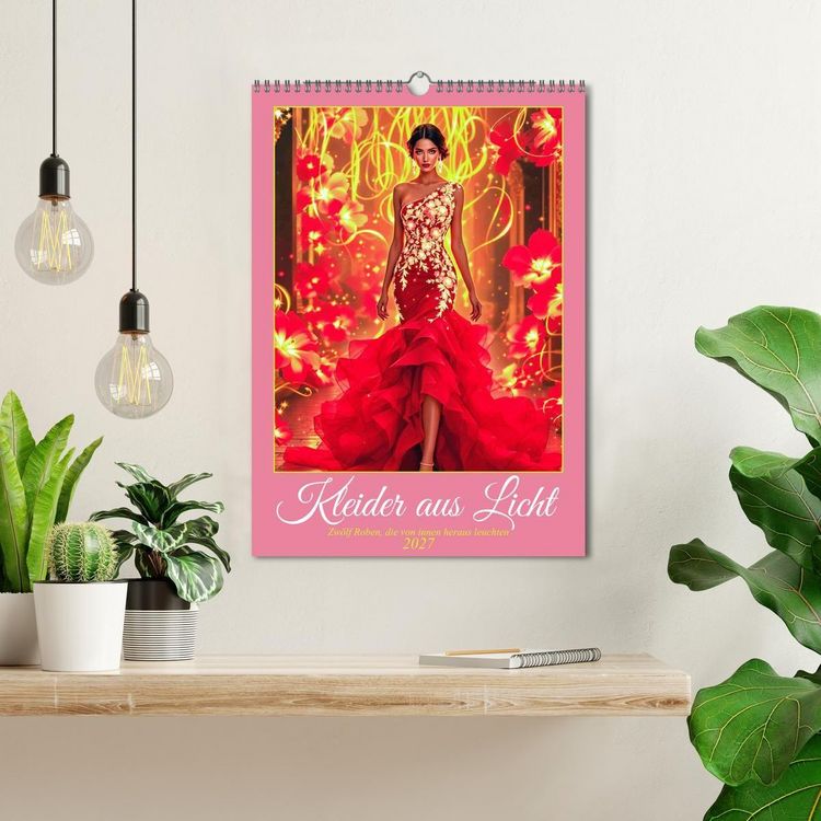 Produktbild: Kleider aus Licht (Wandkalender 2027 DIN A3 hoch), CALVENDO Monatskalender