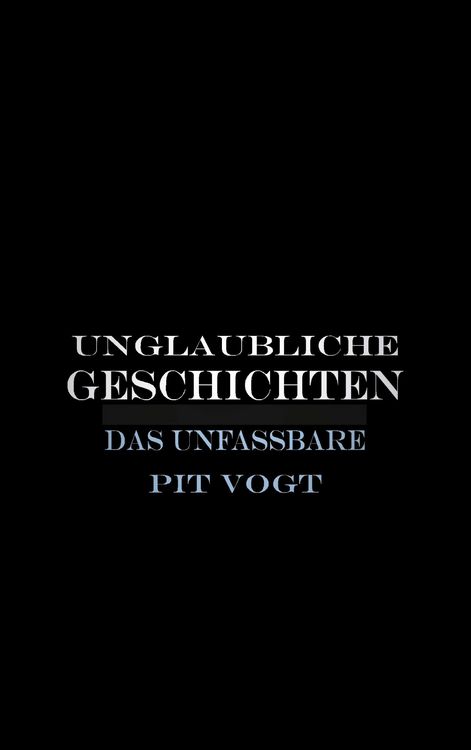Produktbild: Unglaubliche Geschichten