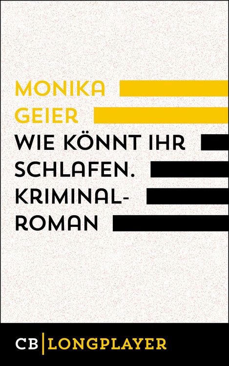 Produktbild: Wie k&ouml;nnt ihr schlafen. Kriminalroman