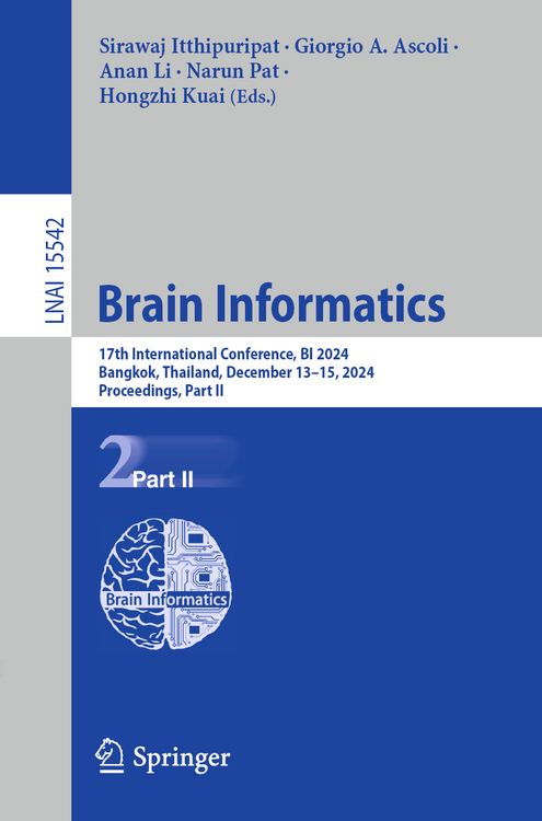 Produktbild: Brain Informatics