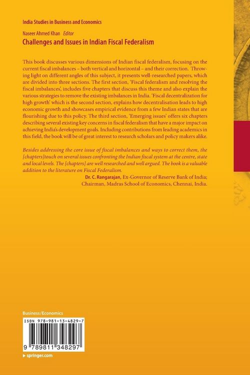 Produktbild: Challenges and Issues in Indian Fiscal Federalism