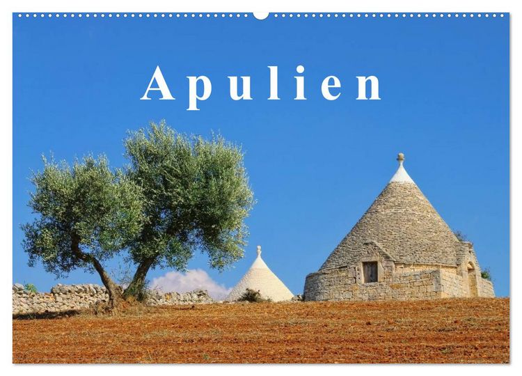 Produktbild: Apulien (Wandkalender 2026 DIN A2 quer), CALVENDO Monatskalender