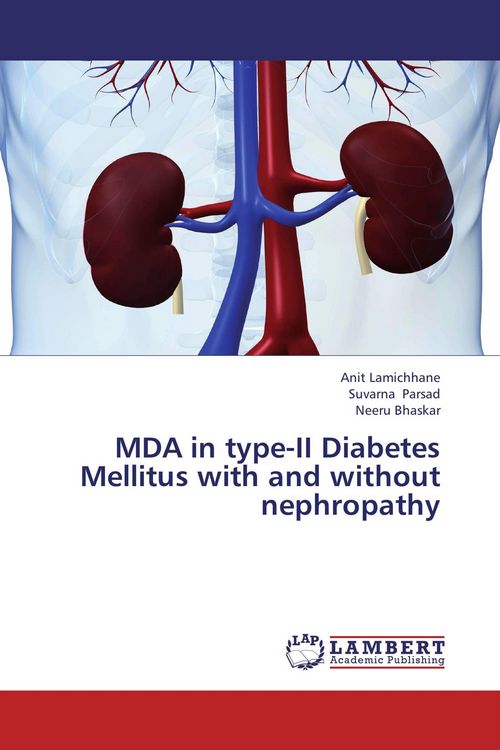 Produktbild: MDA in type-II Diabetes Mellitus with and without nephropathy