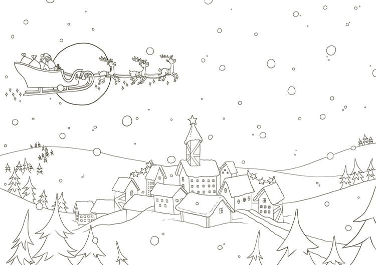 Produktbild: Weihnachtsmann & Co. KG – Mein Malbuch