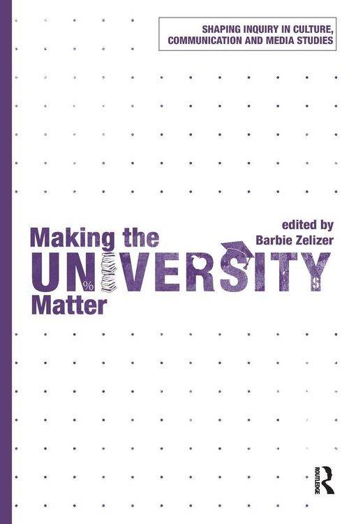 Produktbild: Making the University Matter