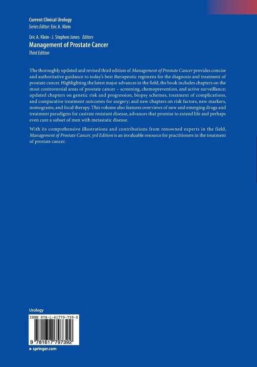 Produktbild: Management of Prostate Cancer