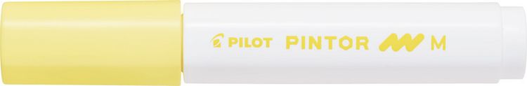 Produktbild: PILOT Pigment Marker Pintor, pastellgelb