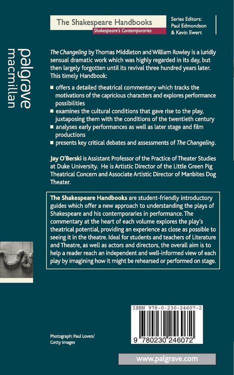 Produktbild: Middleton and Rowley: The Changeling