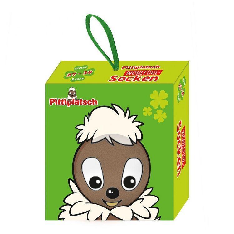Produktbild: TR&Ouml;TSCH - Unser Sandm&auml;nnchen Pittiplatsch Kindersocken Gr&ouml;&szlig;e 27 bis 30