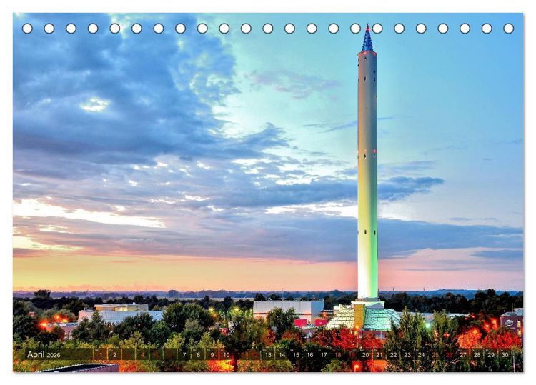 Produktbild: Bremer Perspektiven (Tischkalender 2026 DIN A5 quer), CALVENDO Monatskalender