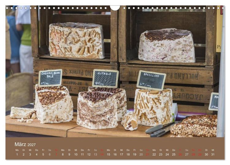 Produktbild: March&eacute; Provencal - M&auml;rkte der Provence (Wandkalender 2027 DIN A3 quer), CALVENDO Monatskalender