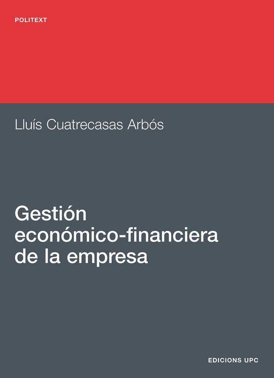 Produktbild: Gesti&oacute;n econ&oacute;mico-financiera de la empresa