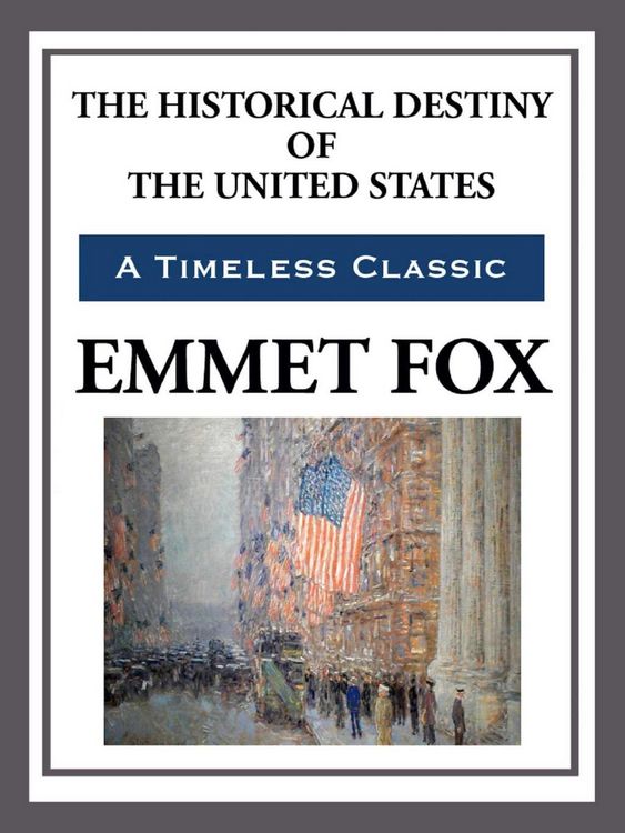 Produktbild: The Historical Destiny of the United States