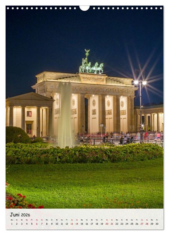 Produktbild: Berlin - Mitten drin! (Wandkalender 2026 DIN A3 hoch), CALVENDO Monatskalender