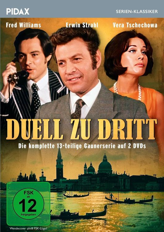 Produktbild: Duell zu dritt / Die komplette 13-teilige Gaunerserie mit Starbesetzung (Pidax Serien-Klassiker) [2 DVDs]
