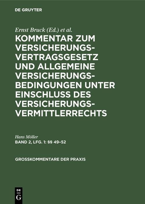 Produktbild: &sect;&sect; 49-52