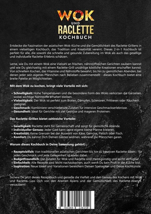 Produktbild: Wok und Raclette Kochbuch