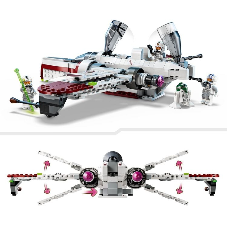 Produktbild: LEGO Star Wars 75402 ARC-170 Starfighter, Bauset zu Die Rache der Sith
