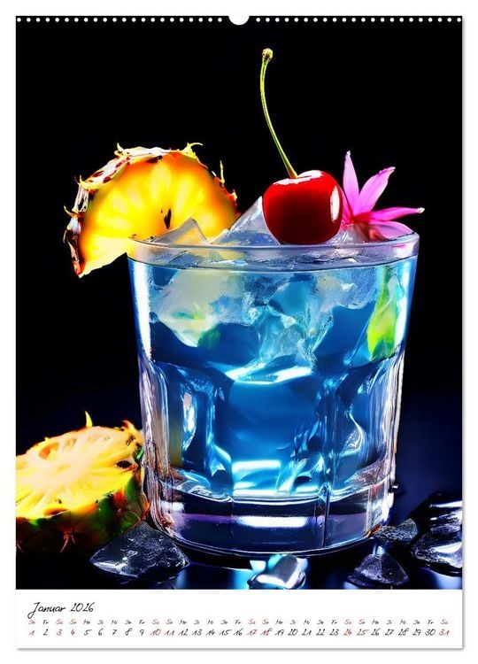 Produktbild: Mixology Meisterwerke (hochwertiger Premium Wandkalender 2026 DIN A2 hoch), Kunstdruck in Hochglanz