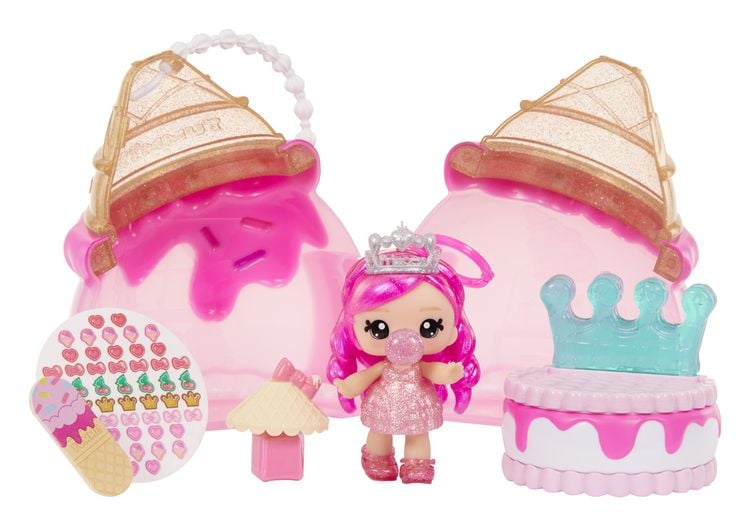 Produktbild: Yummiland Beauty Bag Playset + Lip Gloss Doll - Ice Cream Beauty Bag