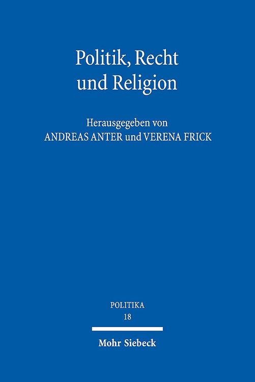 Produktbild: Politik, Recht und Religion