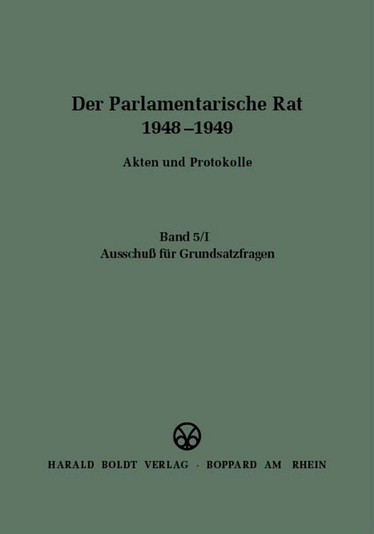 Produktbild: Ausschu&szlig; f&uuml;r Grundsatzfragen