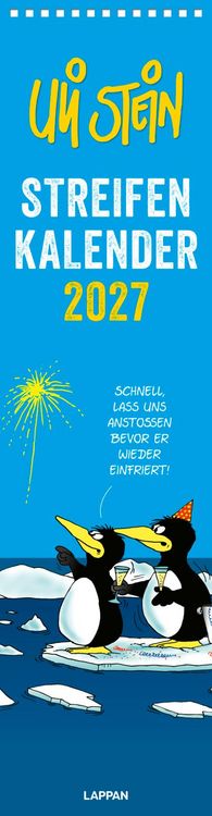 Produktbild: Uli Stein Streifenkalender 2027: Monatskalender f&uuml;r die Wand
