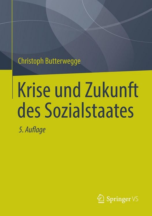 Produktbild: Krise und Zukunft des Sozialstaates