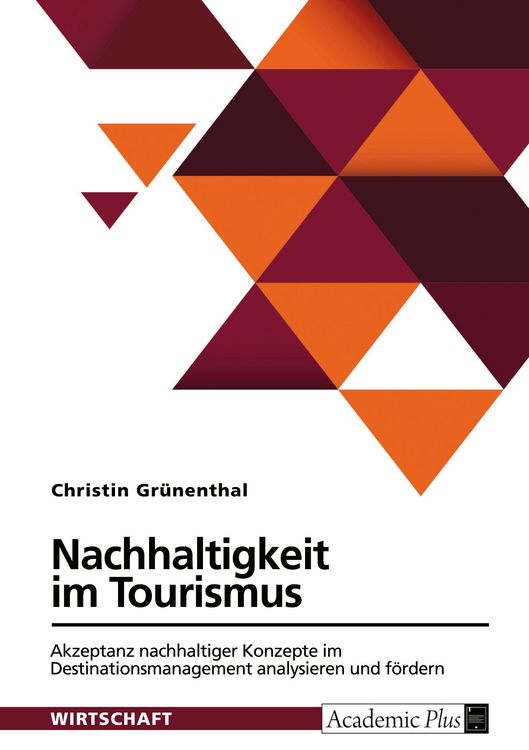 Produktbild: Nachhaltigkeit im Tourismus