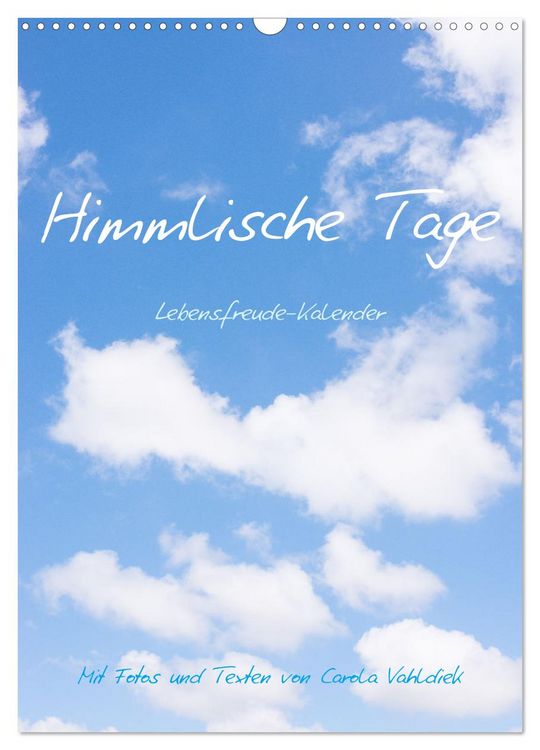 Produktbild: Himmlische Tage (Wandkalender 2026 DIN A3 hoch), CALVENDO Monatskalender