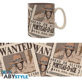 Produktbild: ONE PIECE - Mug - 460ml - Wanted Ace*