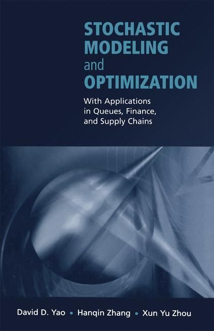 Produktbild: Stochastic Modeling and Optimization