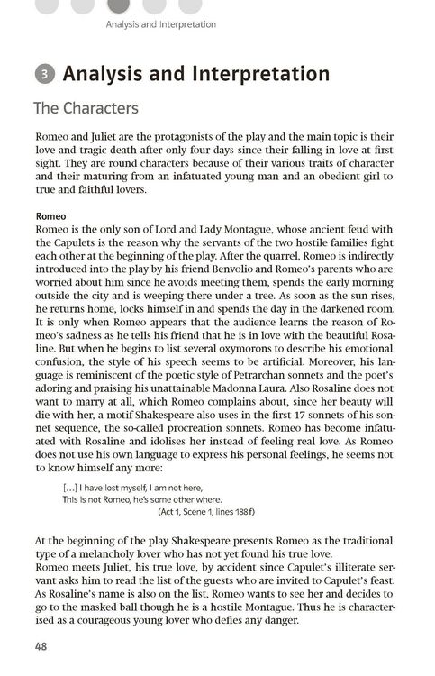 Produktbild: Lekt&uuml;rehilfen William Shakespeare 'Romeo and Juliet'