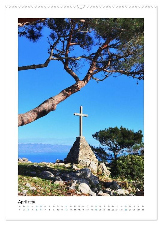 Produktbild: Kroatiens Inselzauber, Cres und Losinj (Wandkalender 2026 DIN A2 hoch), CALVENDO Monatskalender