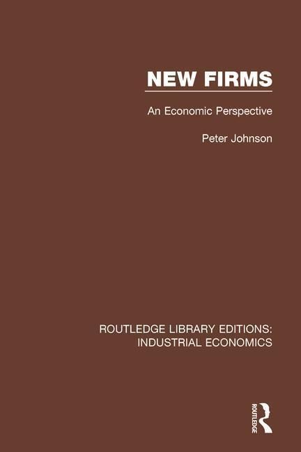 Produktbild: Johnson, P: New Firms
