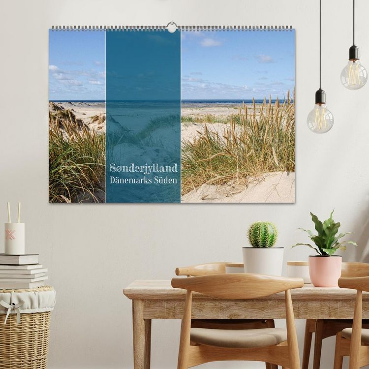 Produktbild: S&oslash;nderjylland - D&auml;nemarks S&uuml;den (Wandkalender 2026 DIN A2 quer), CALVENDO Monatskalender