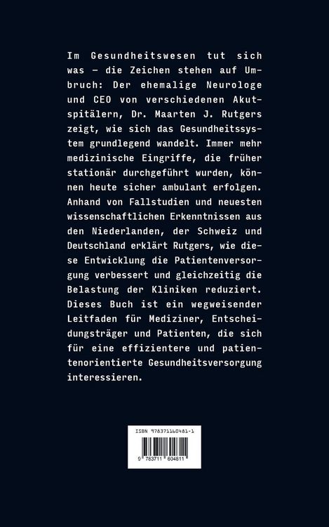 Produktbild: Ambulantisierung