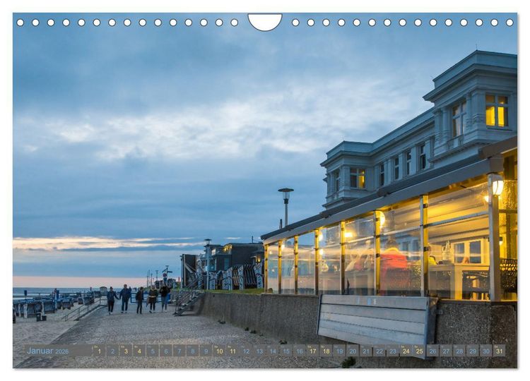 Produktbild: Nordsee Insel Norderney (Wandkalender 2026 DIN A4 quer), CALVENDO Monatskalender