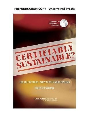Produktbild: Certifiably Sustainable?