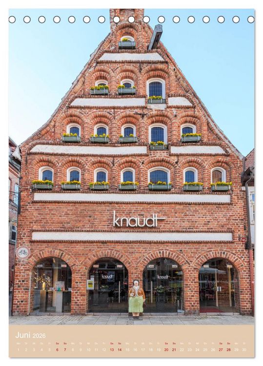 Produktbild: Sch&ouml;nes L&uuml;neburg (Tischkalender 2026 DIN A5 hoch), CALVENDO Monatskalender