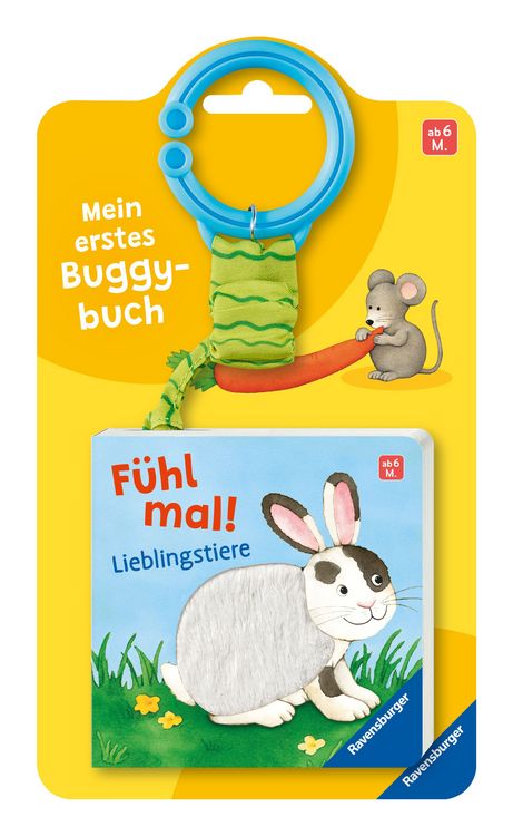 Produktbild: Mein erstes Buggybuch: F&uuml;hl mal! Lieblingstiere
